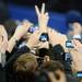 Audience members record the moment using their cell phones and video cameras as President Obama speaks at the Al Glick Fieldhouse on Friday morning.  Melanie Maxwell I AnnArbor.com